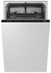 Lave-vaisselle BEKO DIS 26010 45.00x82.00x55.00 cm