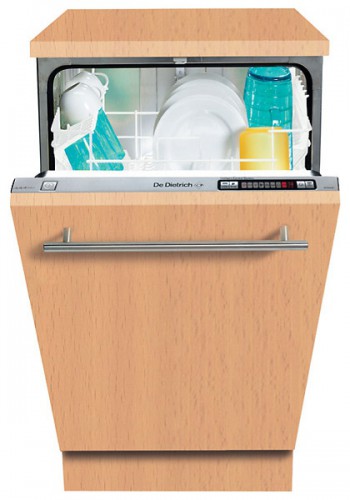 Lave-vaisselle De Dietrich DVY 640 JE1 Photo, les caractéristiques