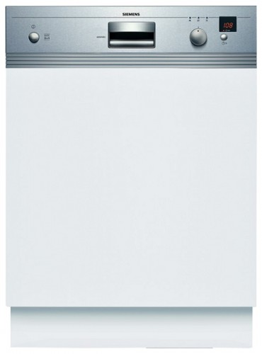 Mesin basuh pinggan mangkuk Siemens SE 55E555 foto, ciri-ciri