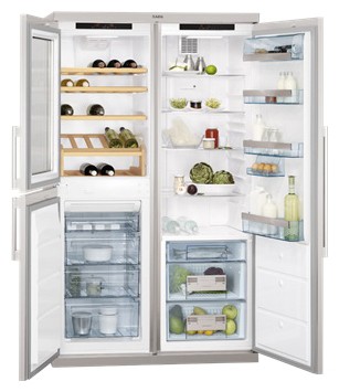 ตู้เย็น AEG S 95500 XZM0 รูปถ่าย, ลักษณะเฉพาะ
