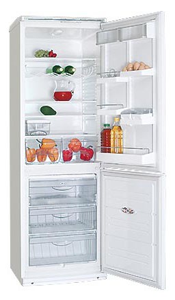 Refrigerator ATLANT ХМ 6019-001 larawan, katangian
