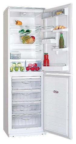Refrigerator ATLANT ХМ 6023-001 larawan, katangian