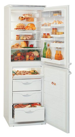 Refrigerator ATLANT МХМ 1818-00 larawan, katangian