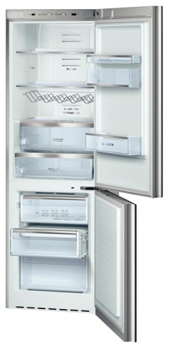 Refrigerator Bosch KGN36SR30 larawan, katangian