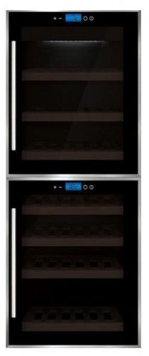 ตู้เย็น Caso WineMaster Touch 38-2D รูปถ่าย, ลักษณะเฉพาะ