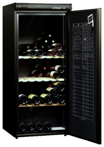 Refrigerator Climadiff AV175 larawan, katangian
