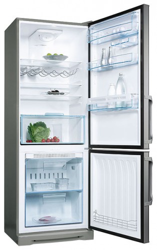 Refrigerator Electrolux ENB 43691 X larawan, katangian