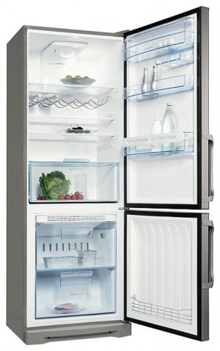 Refrigerator Electrolux ENB 44691 X larawan, katangian