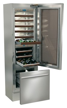 Refrigerator Fhiaba K5991TWT3 larawan, katangian