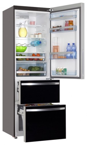 Refrigerator Haier AFD631GB larawan, katangian