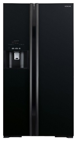 Kylskåp Hitachi R-S702GPU2GBK Fil, egenskaper