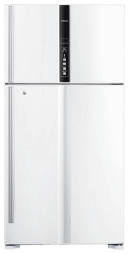 Refrigerator Hitachi R-V910PUC1KTWH larawan, katangian