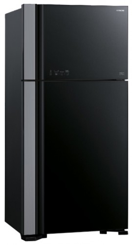 Refrigerator Hitachi R-VG662PU3GBK larawan, katangian