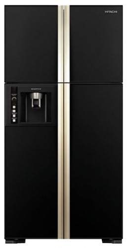 Ψυγείο Hitachi R-W722FPU1XGBK φωτογραφία, χαρακτηριστικά