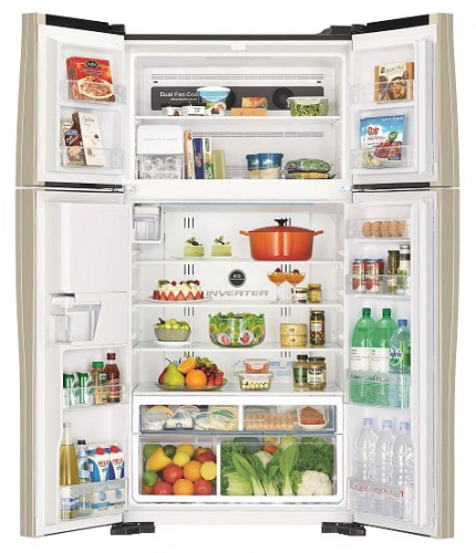 Холодильник Hitachi R-W722PU1GGR Фото, характеристики