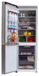 Refrigerator ILVE RN 60 C Burgundy 62.00x182.00x66.00 cm