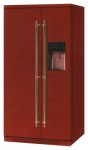 Холодильник ILVE RN 90 SBS Burgundy 92.00x179.00x66.50 см