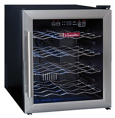 Refrigerator La Sommeliere LS16 larawan, katangian