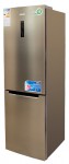 Refrigerator Leran CBF 210 IX 60.00x186.00x66.00 cm