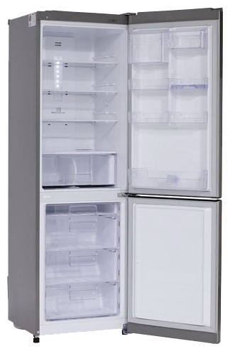 Refrigerator LG GA-E409 SLRA larawan, katangian