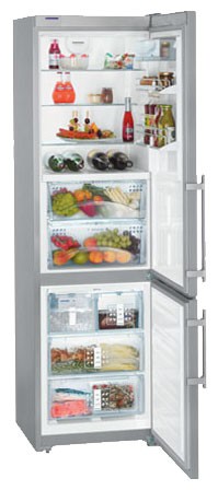 Refrigerator Liebherr CBNes 3957 larawan, katangian
