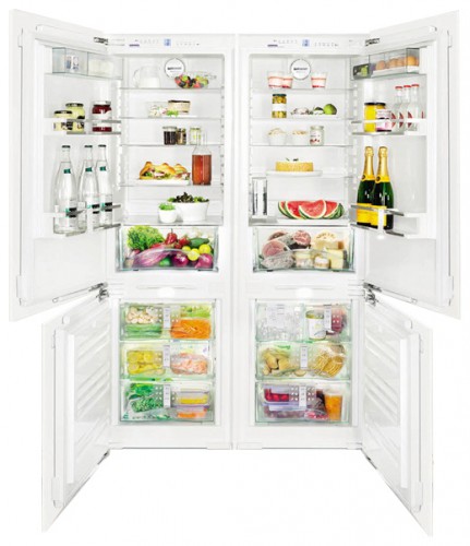 Refrigerator Liebherr SBS 66I2 larawan, katangian