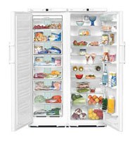 Refrigerator Liebherr SBS 7202 larawan, katangian