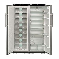 Refrigerator Liebherr SBSes 7201 larawan, katangian