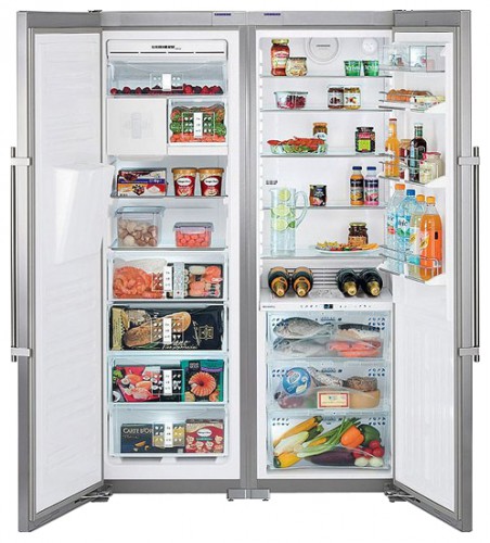 Tủ lạnh Liebherr SBSes 7273 ảnh, đặc điểm