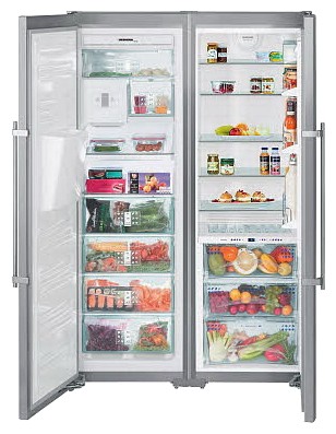 Buzdolabı Liebherr SBSes 8283 fotoğraf, özellikleri