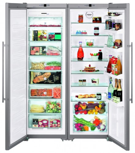 Refrigerator Liebherr SBSesf 7212 larawan, katangian