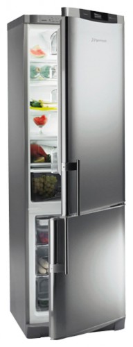 Refrigerator MasterCook LCE-818NFXW larawan, katangian