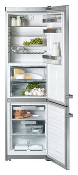 Refrigerator Miele KFN 14927 SDed larawan, katangian