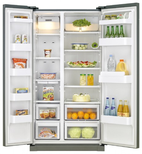 Refrigerator Samsung RSA1STMG larawan, katangian
