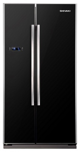 Kjøleskap Shivaki SHRF-620SDGB Bilde, kjennetegn
