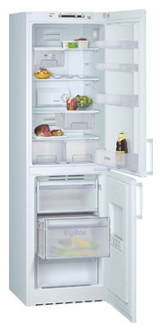 Refrigerator Siemens KG39NX00 larawan, katangian