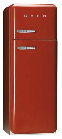Refrigerator Smeg FAB30R larawan, katangian