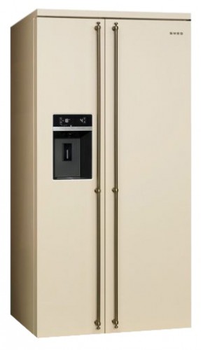 Refrigerator Smeg SBS8004PO larawan, katangian