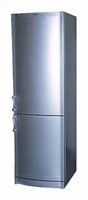 Refrigerator Vestfrost BKF 405 E58 Silver larawan, katangian