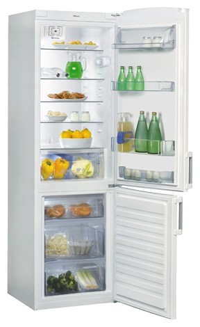 Refrigerator Whirlpool WBE 34132 A++W larawan, katangian
