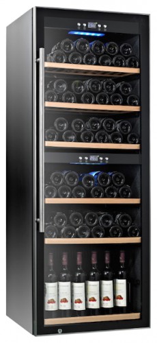 Refrigerator Wine Craft BC-126BZ larawan, katangian