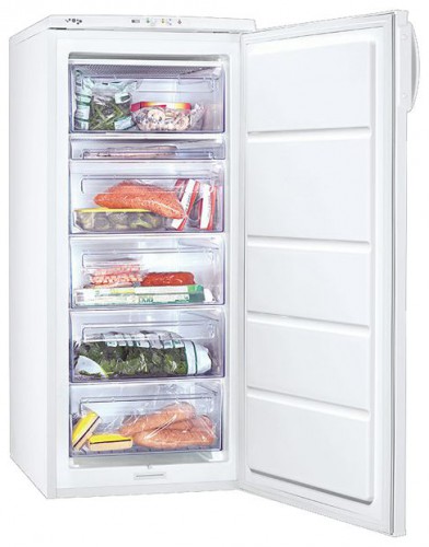 Refrigerator Zanussi ZFU 319 EW larawan, katangian