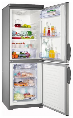 Refrigerator Zanussi ZRB 228 FXO larawan, katangian
