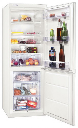 Buzdolabı Zanussi ZRB 334 W fotoğraf, özellikleri