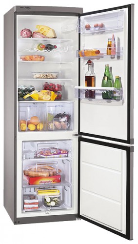 Refrigerator Zanussi ZRB 936 X larawan, katangian