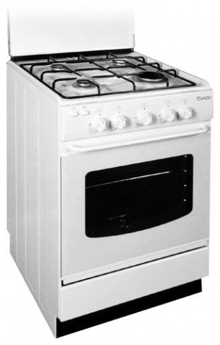 Estufa de la cocina Ardo CB 540 G62 WHITE Foto, características