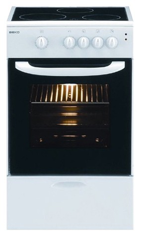 厨房炉灶 BEKO CSS 48100 GW 照片, 特点
