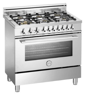 Кухонная плита BERTAZZONI X90 6 DUAL X Фото, характеристики