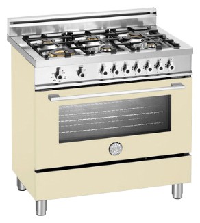Кухонная плита BERTAZZONI X90 6 GEV CR Фото, характеристики