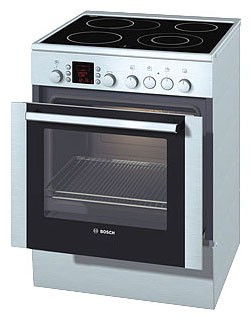 厨房炉灶 Bosch HLN454450 照片, 特点